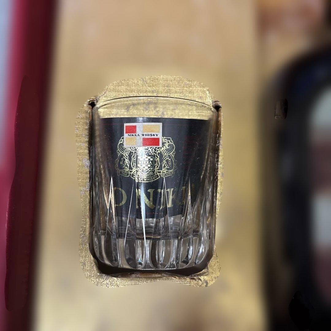 希少❗️古酒オールドニッカギフトセット グラス2コ付き　当時もの　特級43%