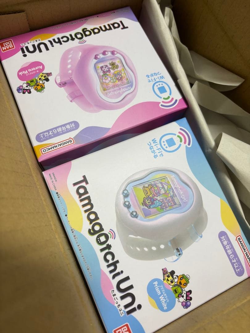 その他 Tamagotchi Uni Aurora Pink & Prism White