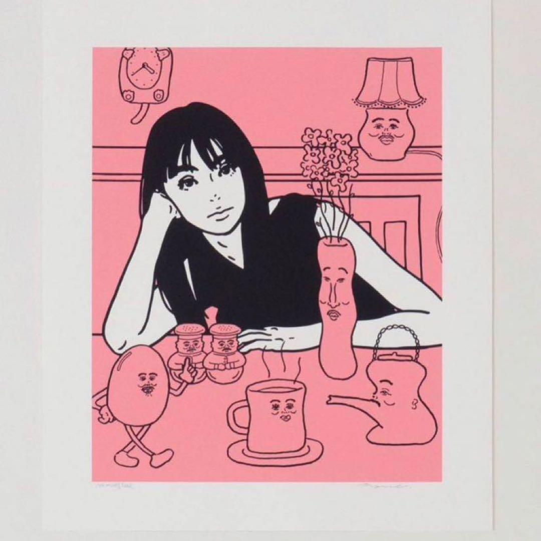 Kyne Noncheleee シルクスクリーン ed100 版画