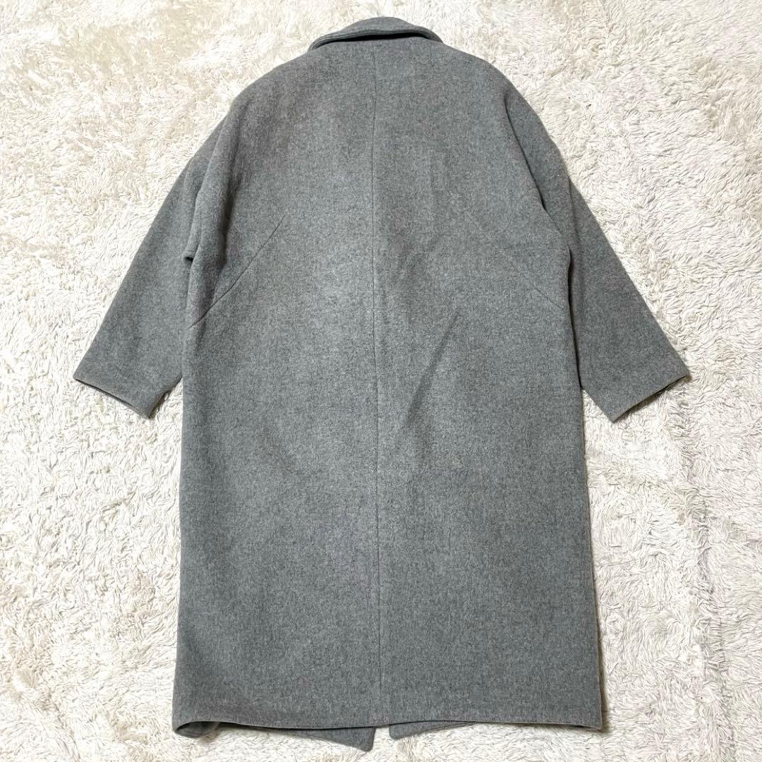 人気モデル ENFOLD エンフォルド リバーウールコクーンコート 富岡佳子