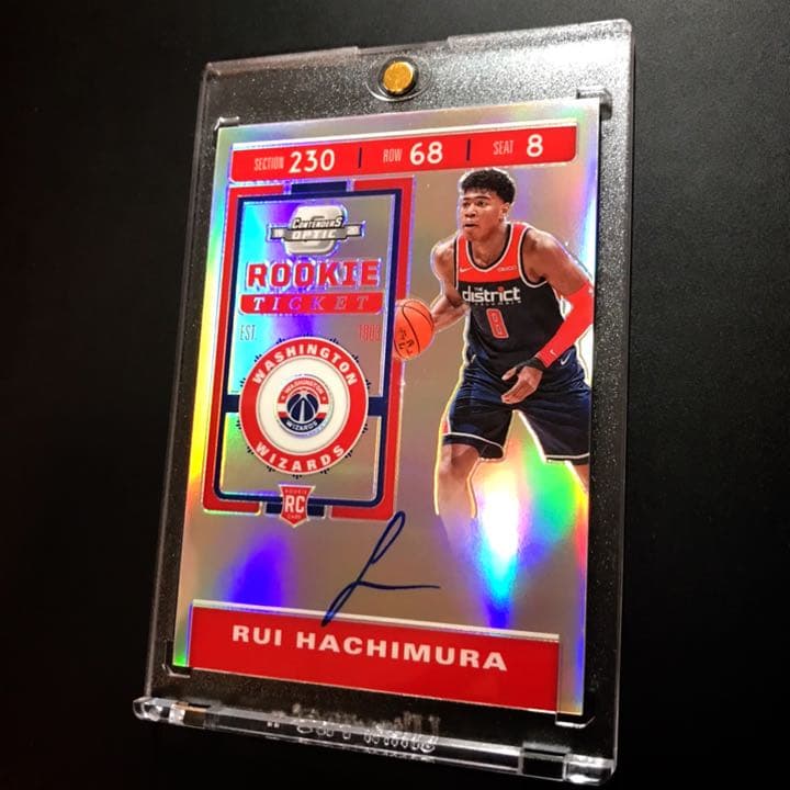 【305】 NBA カード Rui Hachimura RC auto 八村 塁