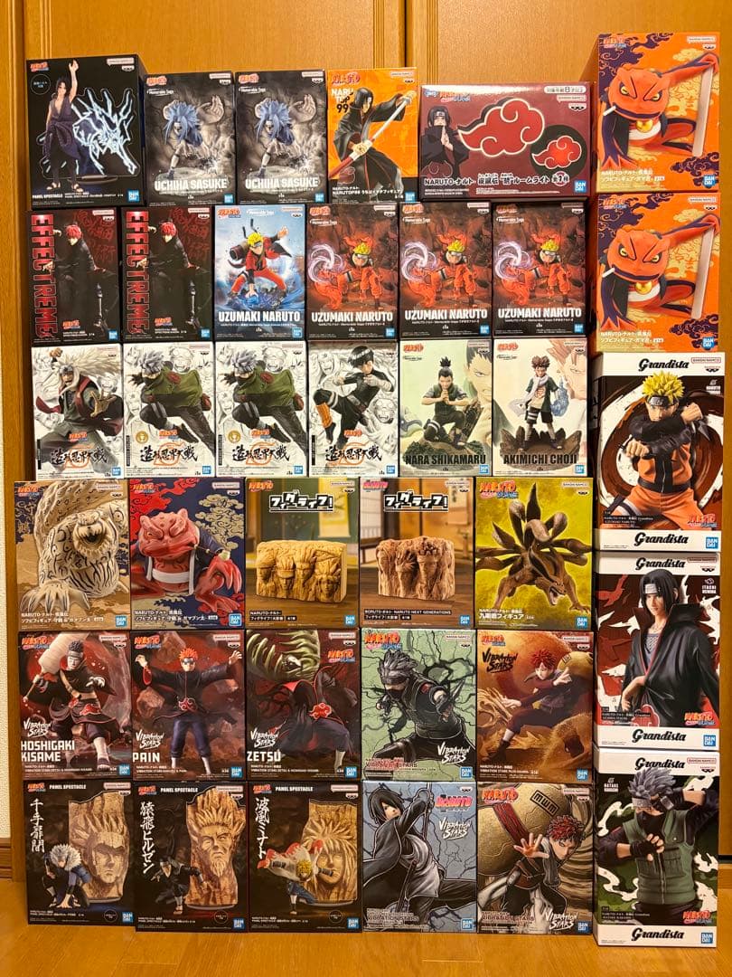NARUTO プライズフィギュア　まとめ売り　37個セット