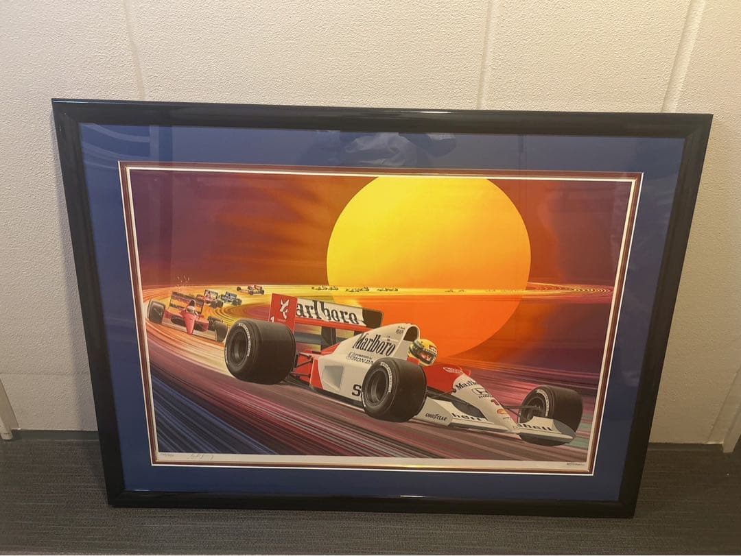 【セール中】長岡秀星 リトグラフ 『栄光への軌跡』 セナ直筆 限定128/290