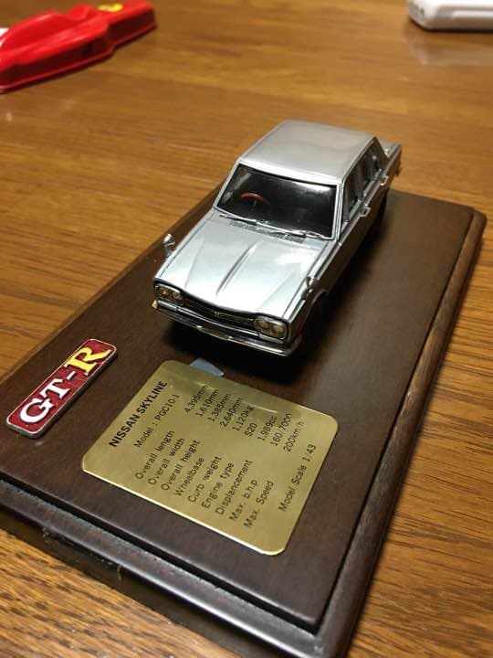 超レア 1/43 ハンドメイド ハコスカ ミニカー PGC10