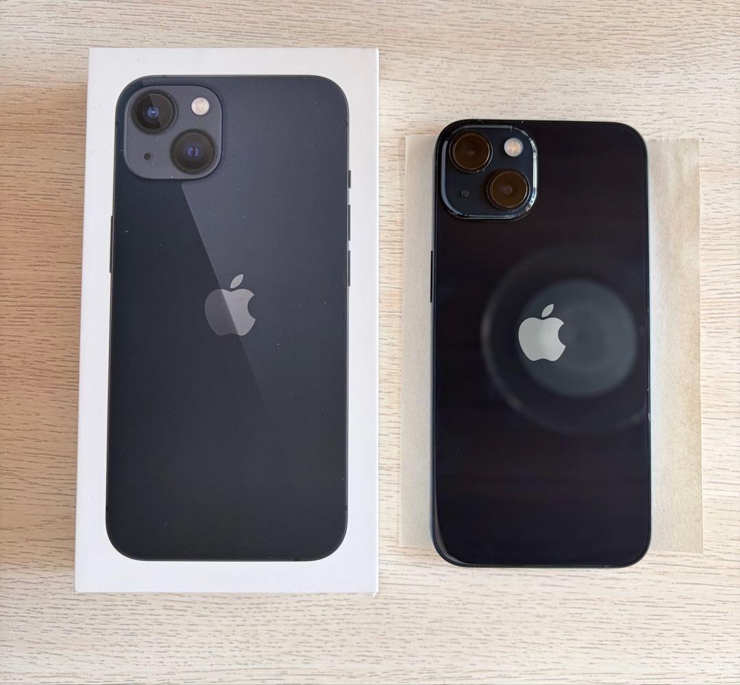 iPhone13 本体　ミッドナイト 128GB バッテリー90%