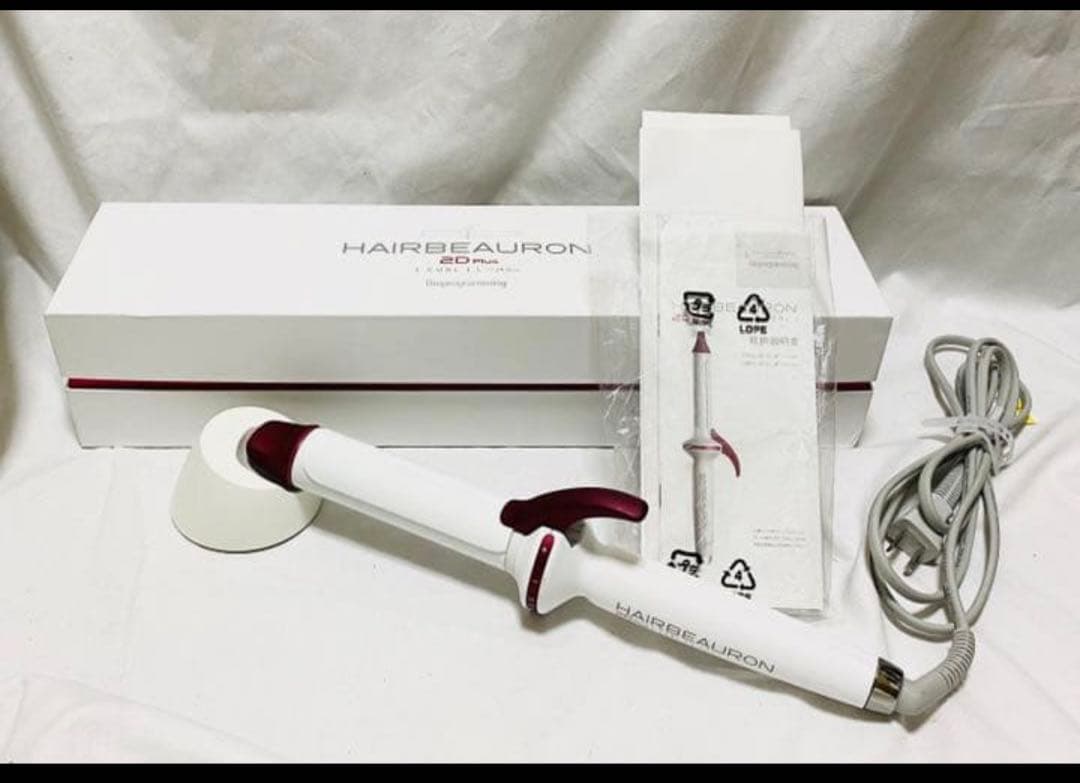 【美品】ヘアビューロン 2D Plus コテ 34mm