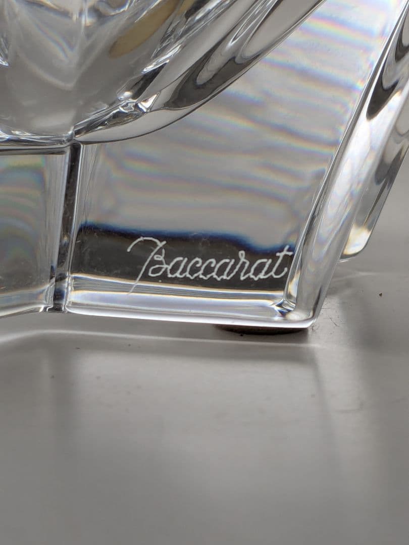 バカラ　ブーケ　スクエアボウル　baccarat