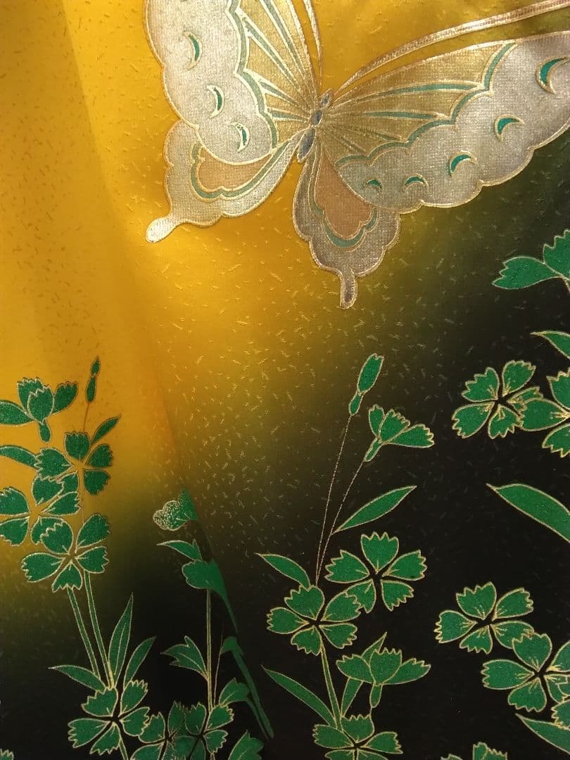 【専用】振袖フルセット、正絹振袖成人式、半襟重ね衿、帯揚げ帯締め、袋帯、長襦袢⑩