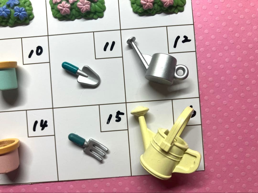 シルバニア　花小物　各¥150