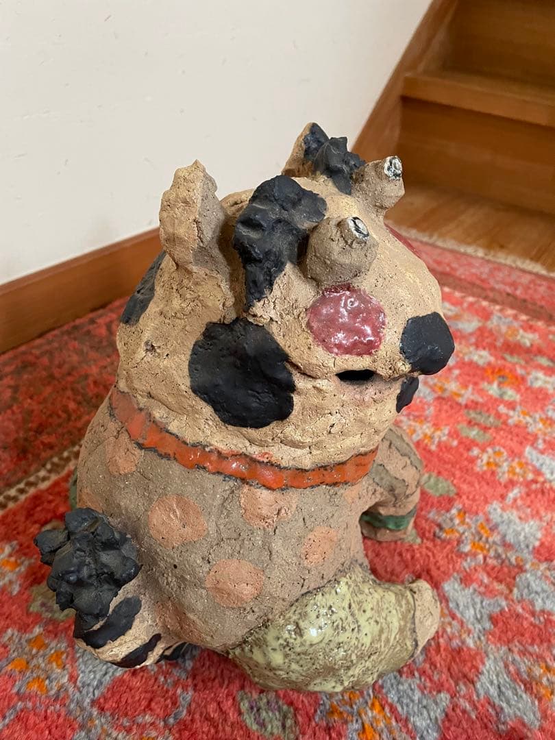 吉川千香子猫のオブジェ