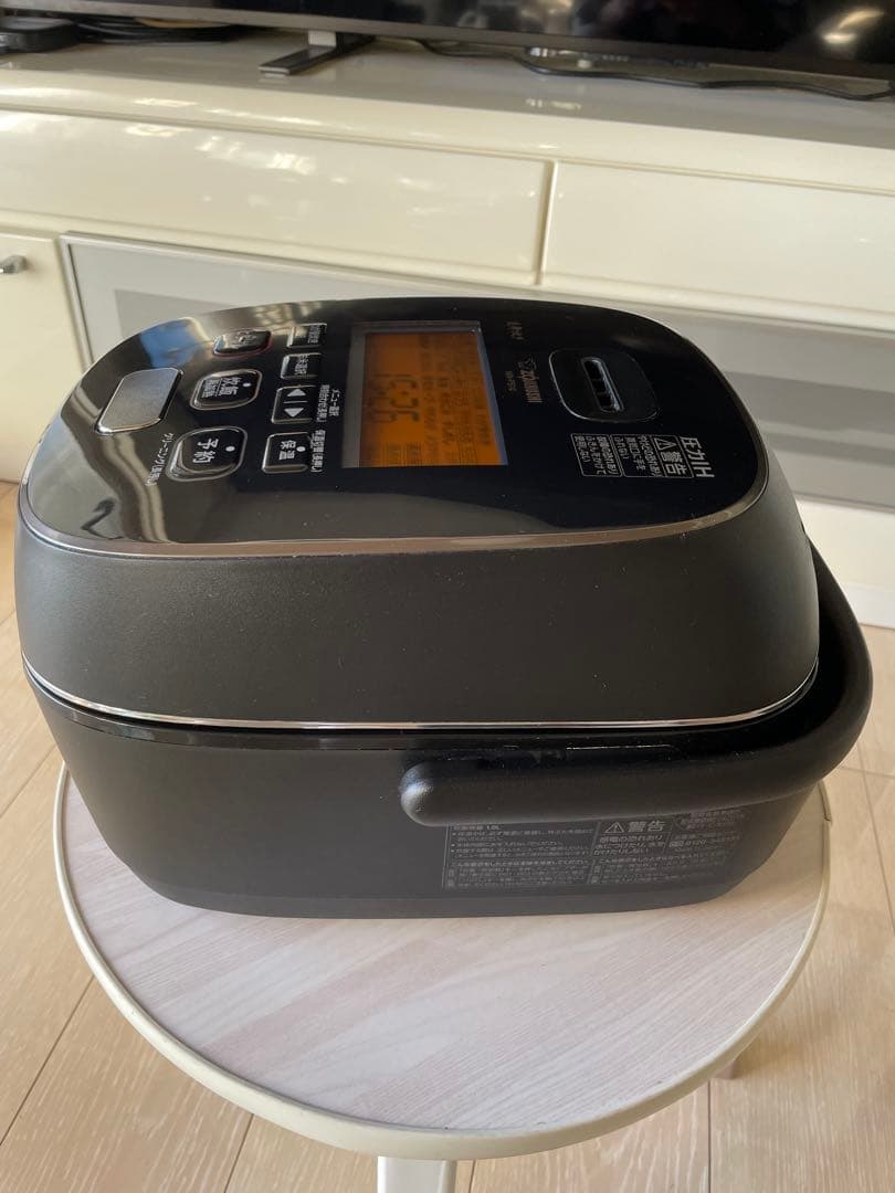 象印 圧力IH 炊飯器 炎舞炊き NW-PS10 墨黒 5.5合炊き 20年製