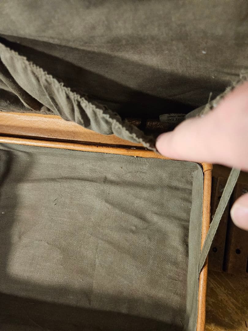 トランク　スーツケース　ビジネスバッグ　店舗什器　小ぶり　昭和レトロ　アンティー