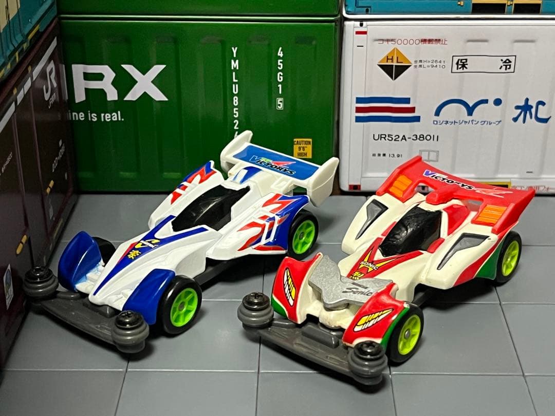 キャラトミカ 爆速兄弟レッツ&ゴー‼︎ WGP TRF ビクトリーズ+1セット