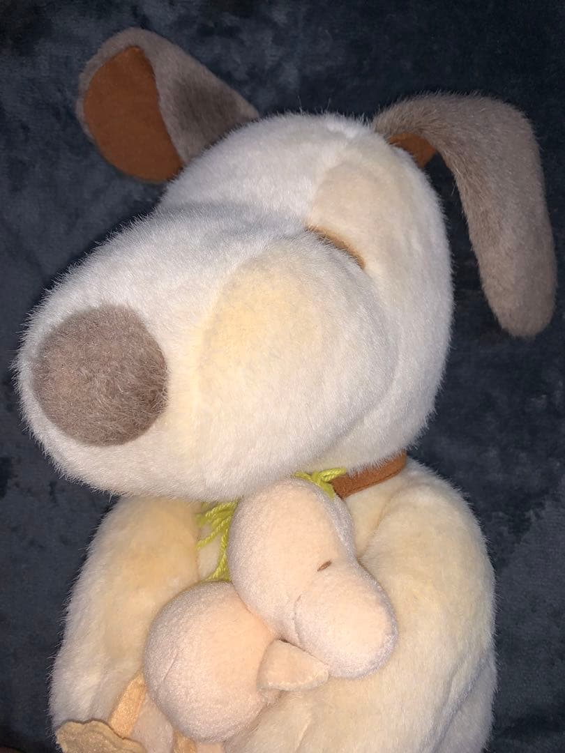 SNOOPY スヌーピー ウッドストック ぬいぐるみ ベージュ BIGぬいぐるみ