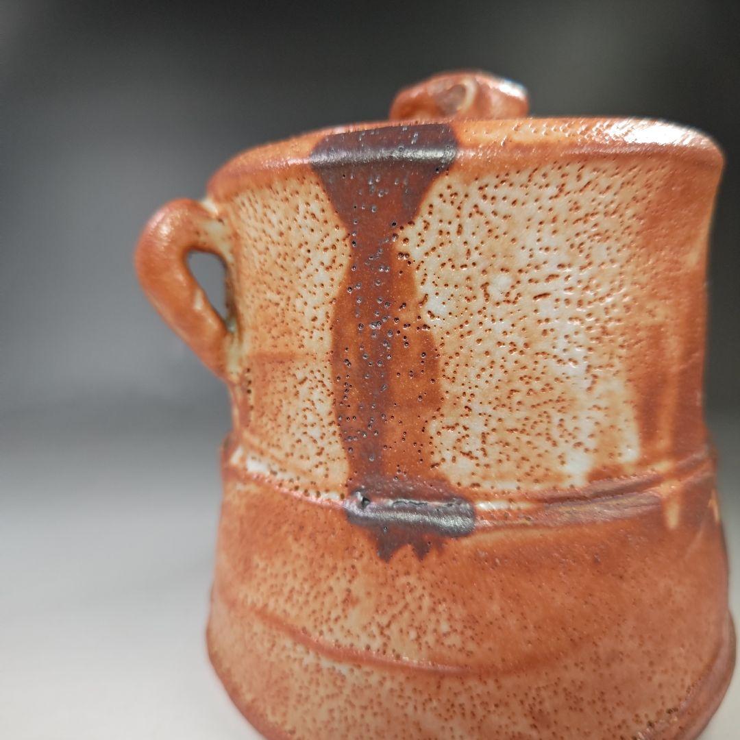 イ372 水指『養心窯元　樋口雅之作』『志野水指　共箱』茶道具