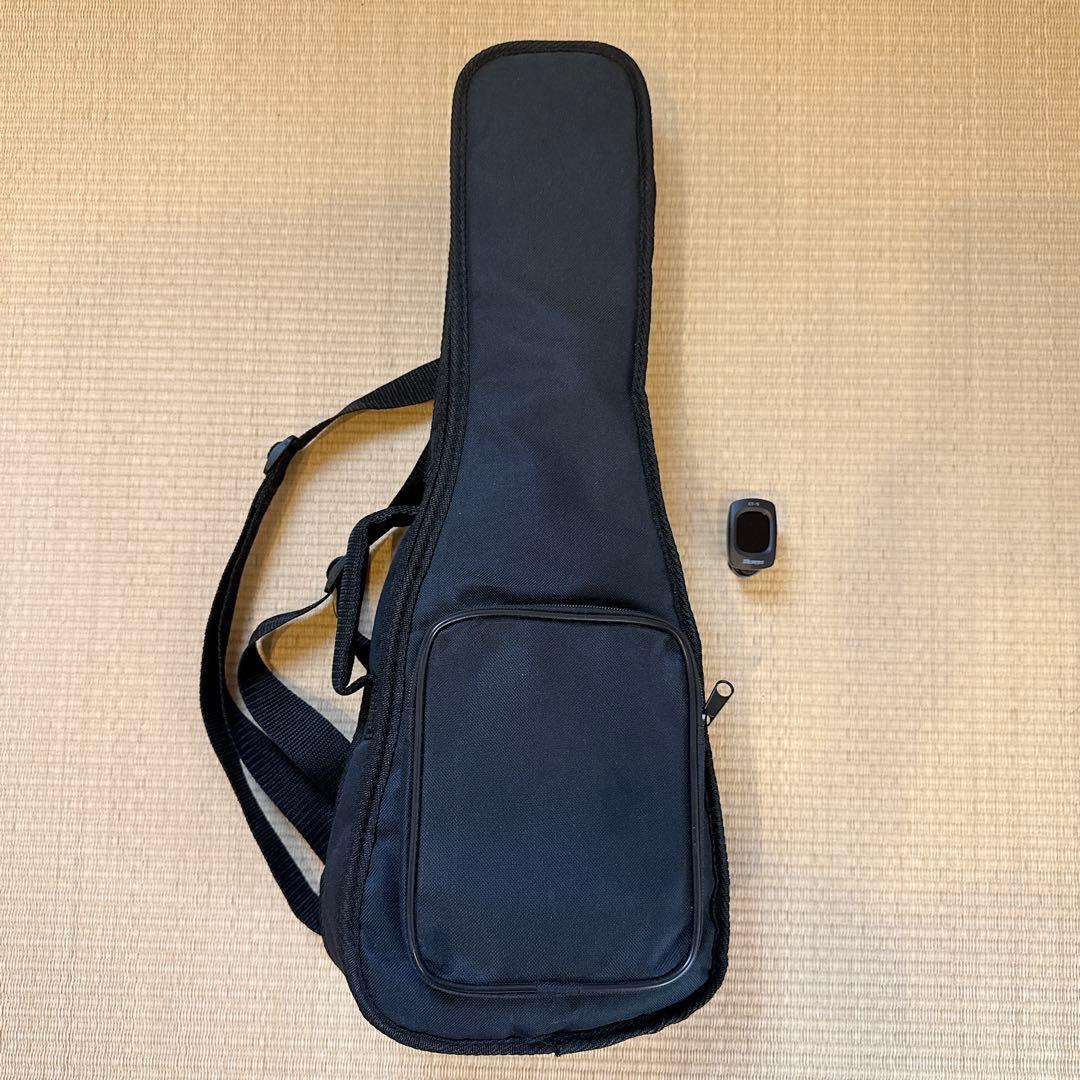 Famous FS-1G ウクレレ　ストラップ チューナーセット