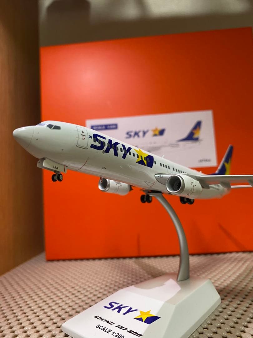 jc wings スカイマーク 737-800 1/200 JA73AA