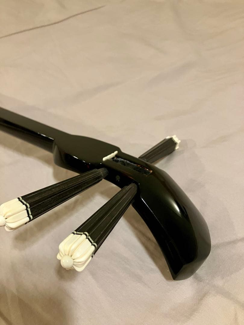 ゴーヤー　三線 八重山黒木 盛嶋開鐘タイプ