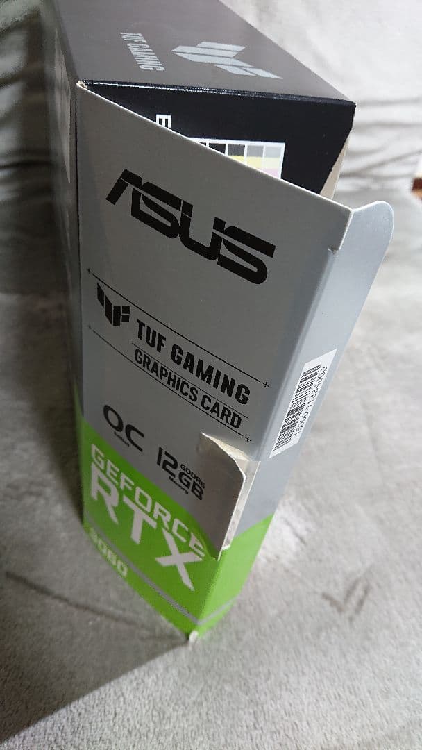 ASUS TUF GeForce RTX3060 12GB OCモデル