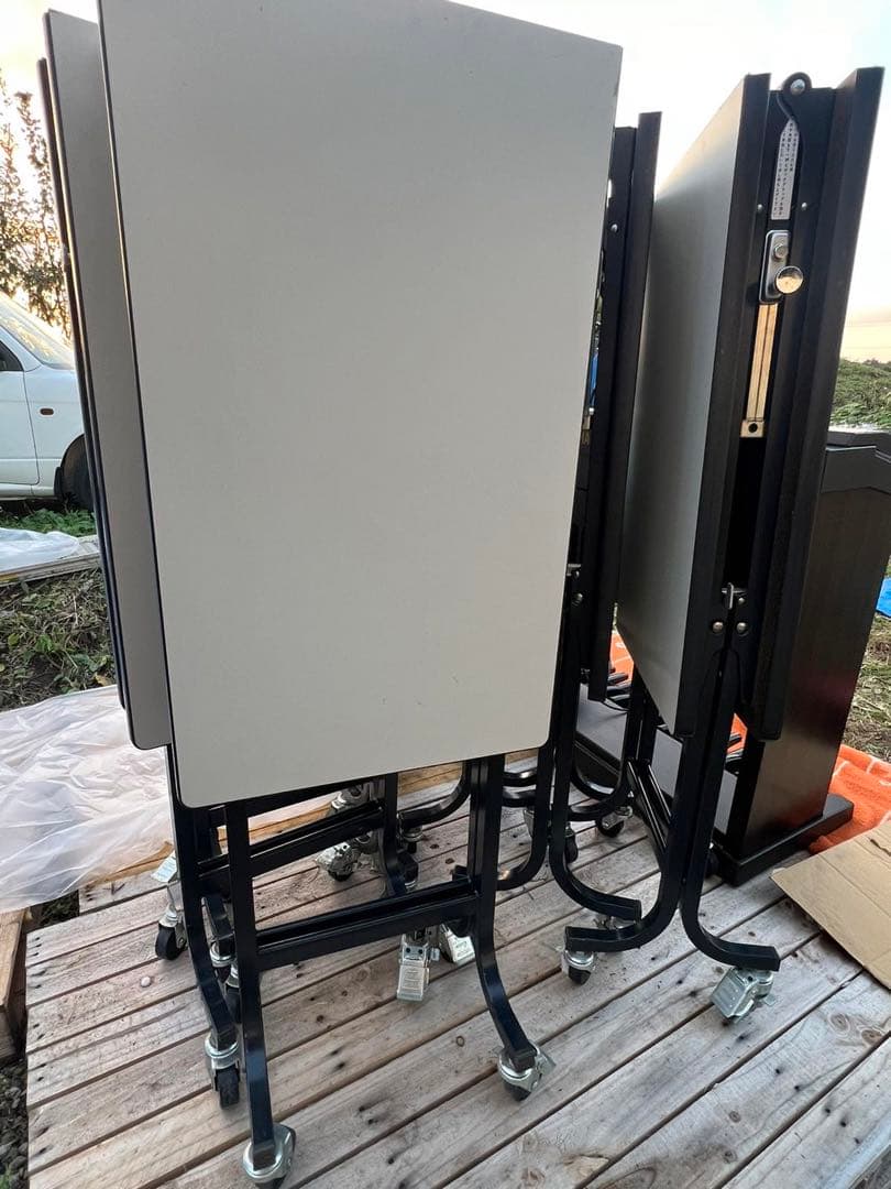 ★7台セット★美品★コクヨKOKUYO/折りたたみ会議テーブル★引取歓迎中古品