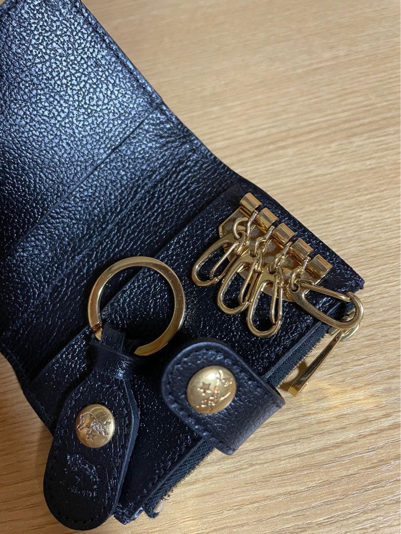 【新品】イルビゾンテ キーケースパース ブラック