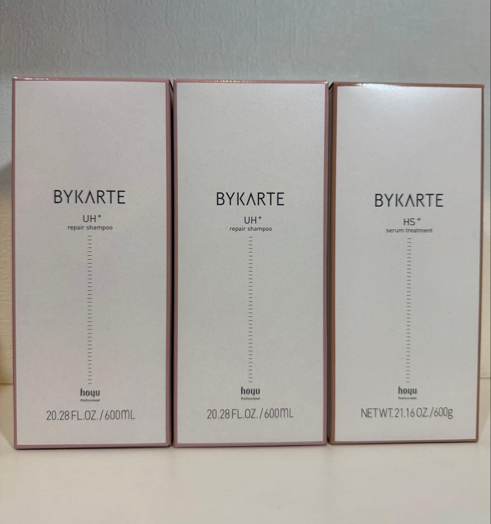BYKARTE UH シャンプー×2 & トリートメントHS×1セット