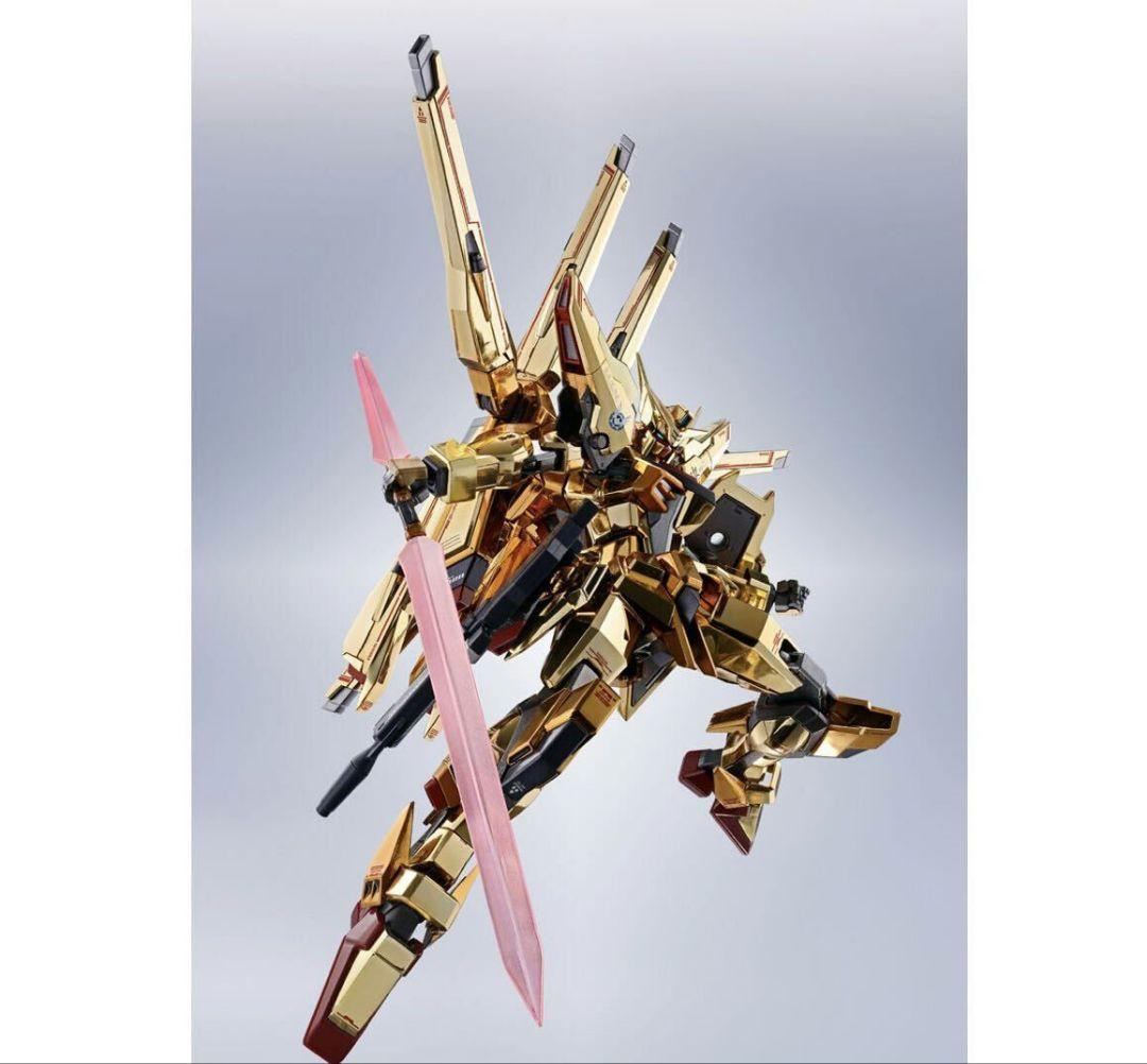 メタルロボット魂。ガンダムシードフリーダム.アカツキ.シラヌイ装備。