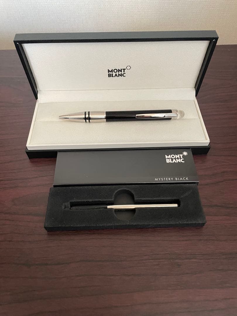 MONT BLANC MYSTERY BLACK ボールペン