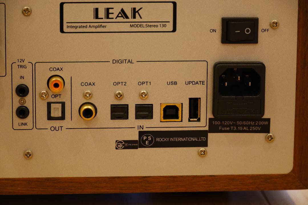 LEAK Stereo 130 Hi-Fi アンプ USB/DAC