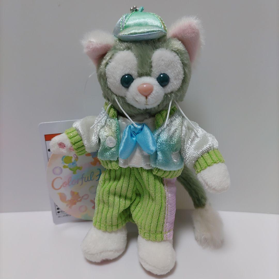 新品未使用 TDS ダッフィー カラフル ハピネス ぬいぐるみ バッジ 5点