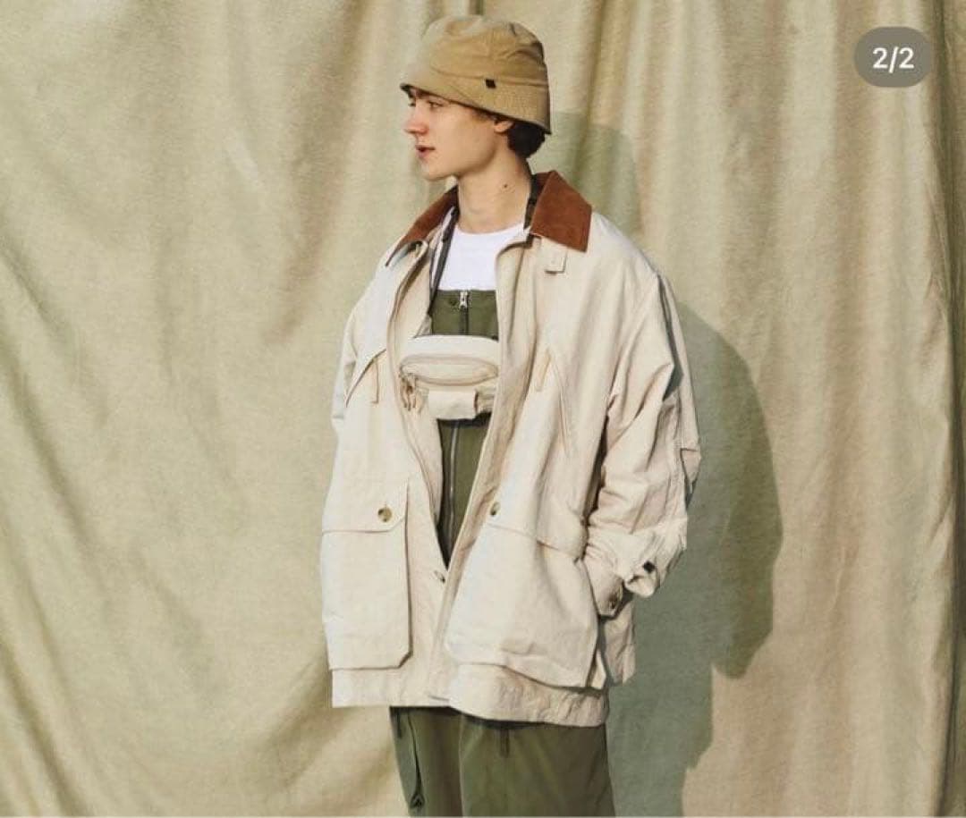 DAIWA PIER39 Tech Field Jacket コーデュロイ襟