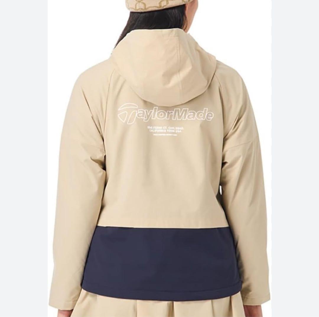 l*)様 テーラーメイドゴルフ【撥水保温】バックプリントロゴ裏起毛フルジップジャ
