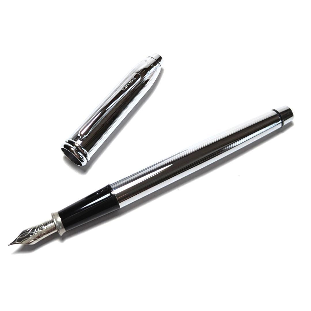 crf41 CROSS クロス 万年筆 タウンゼント クローム Fニブ N536