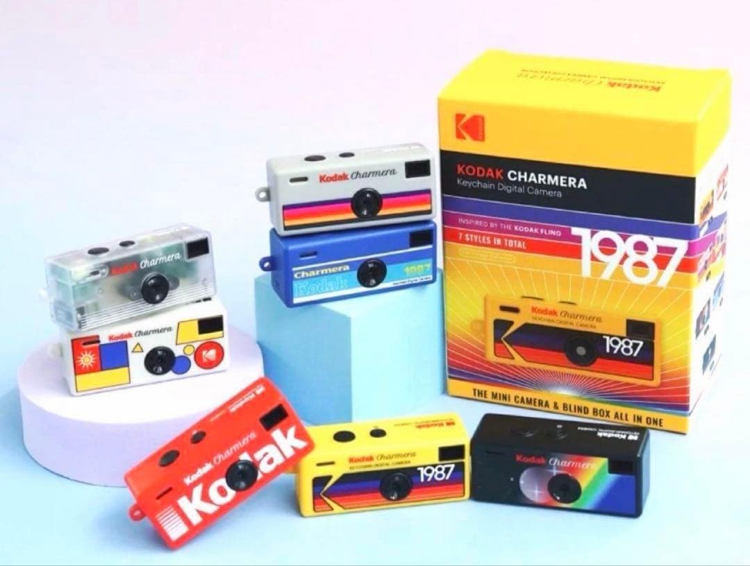 KODAK CHARMERA キーチェーン デジタルカメラ 6個セット 新品