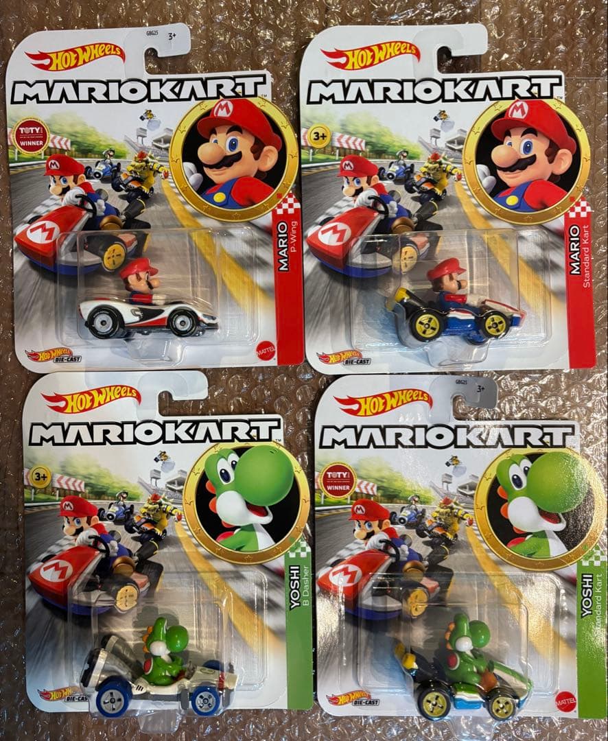 Hot Wheels マリオカート ミニカー 23個セット　タヌキマリオ他