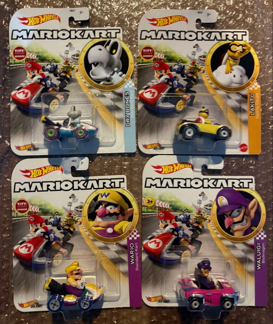 Hot Wheels マリオカート ミニカー 23個セット　タヌキマリオ他