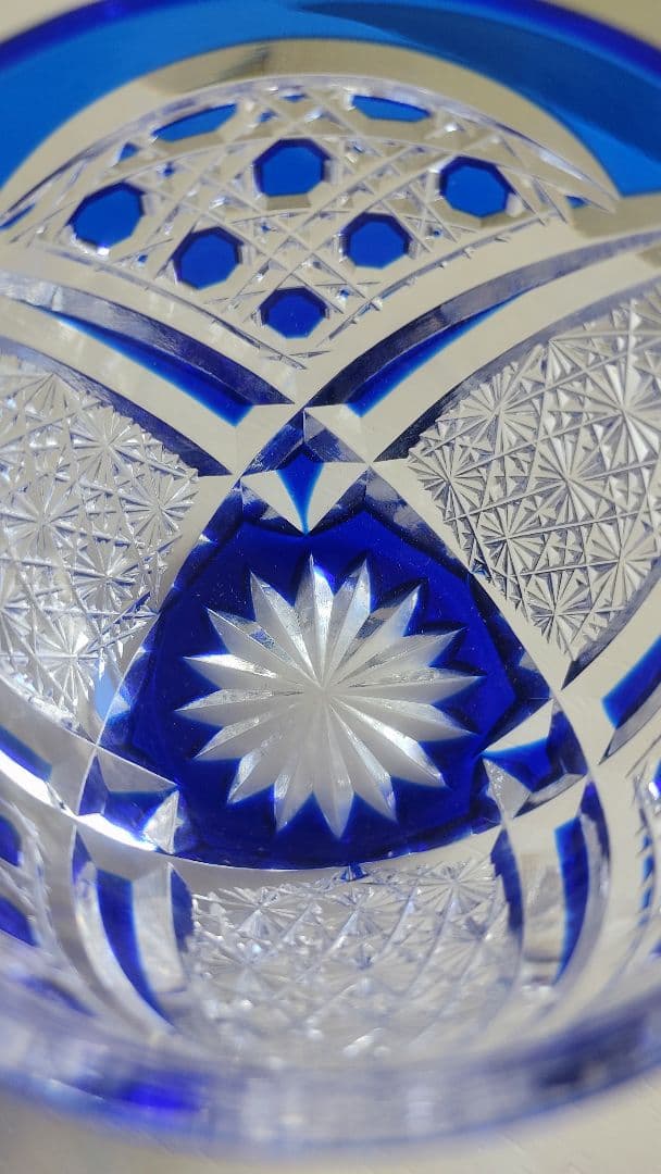 定価27500円 太武郎工房 木村泰典 猪口 （切子 江戸切子 薩摩切子）