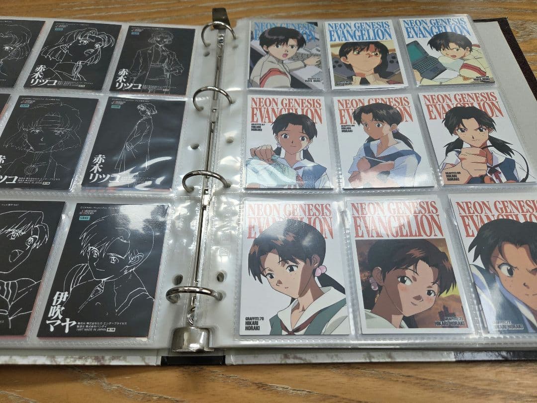エヴァンゲリオンカードダスマスターズ2集セミコンプリート約１６８枚アルバム付き