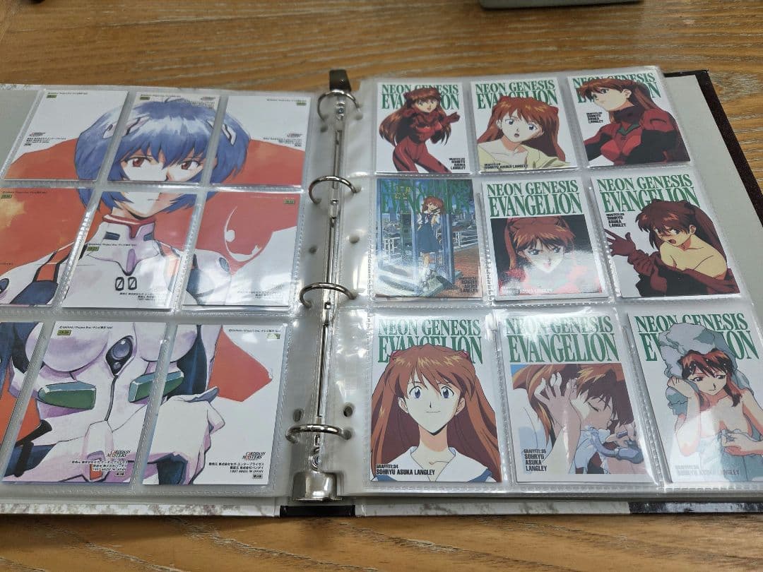 エヴァンゲリオンカードダスマスターズ2集セミコンプリート約１６８枚アルバム付き
