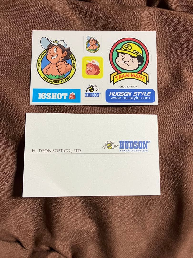 高橋名人　サイン&指跡付き　名刺