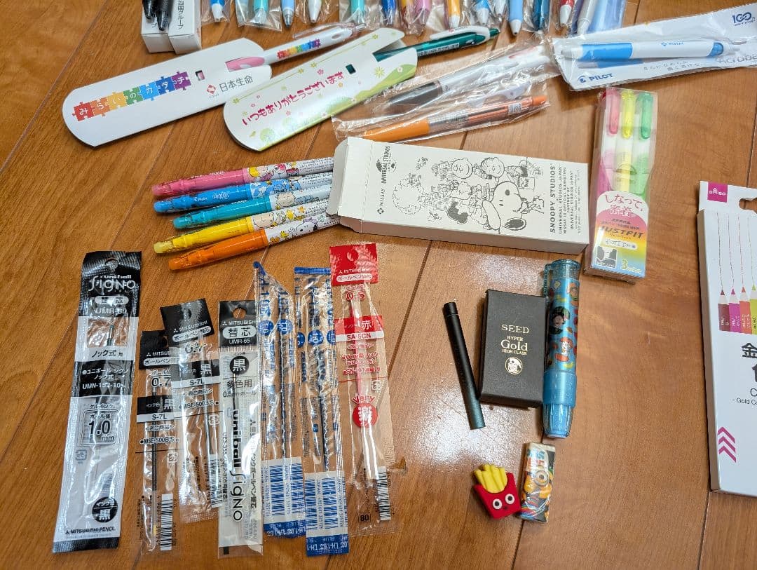 カヴェコ クルトガ フリクション パイロット ボールペン 大量 ゼブラ ルンルン