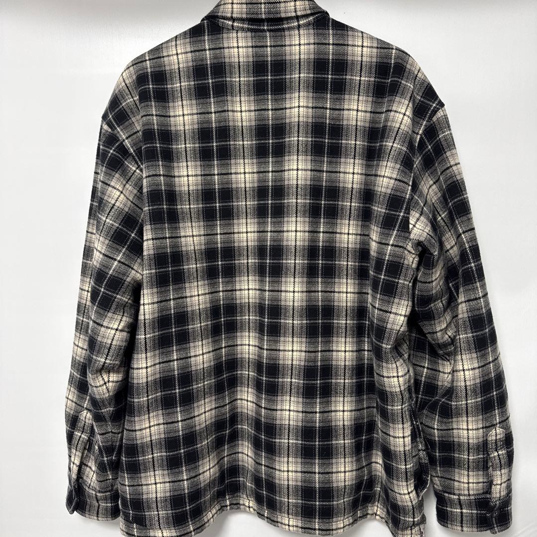 ジャケット・アウター supremeThermal Lined Zip Up FlannelShirt