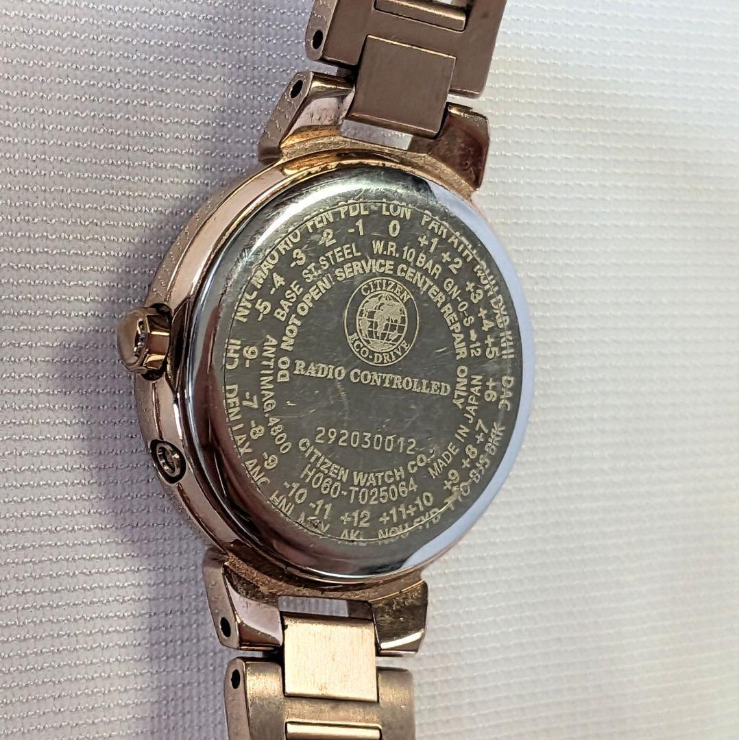 美品 CITIZENシチズン レディース腕時計xCクロスシー ゴールド キュート