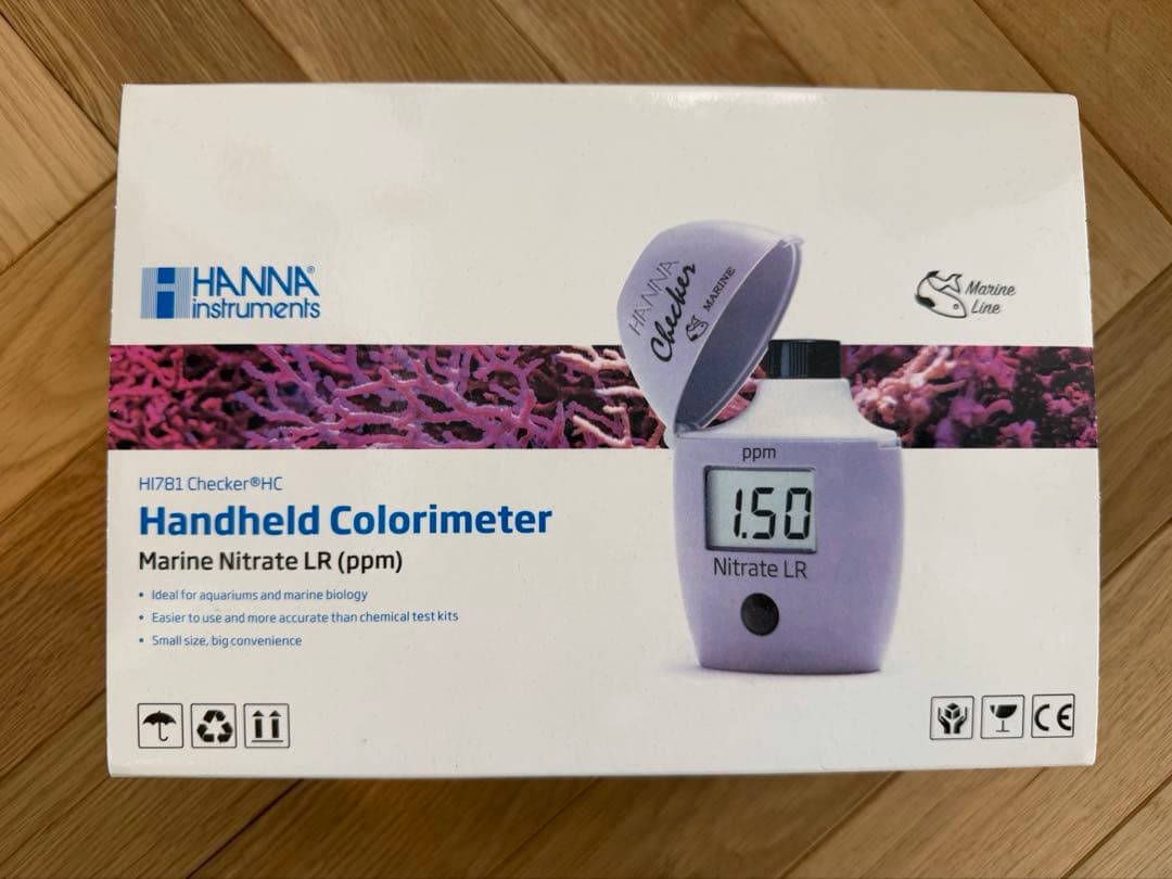 Hanna Checker Marine Nitrate LR 測定器