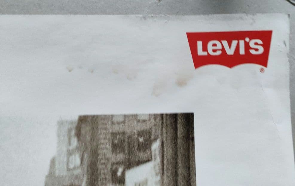 ジェームス・ディーン ポスター① ★リーバイス・ジミー★LEVI'S★希少