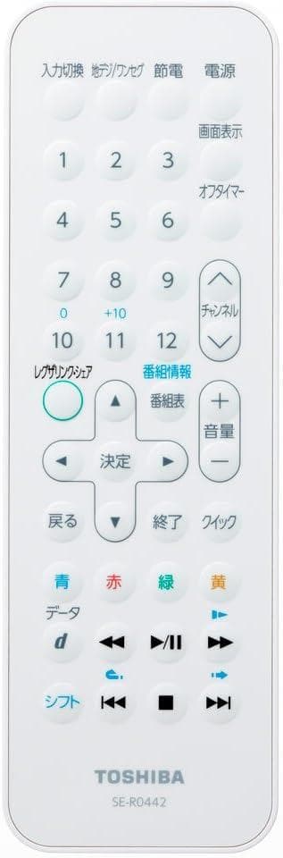 TOSHIBA REGZA 地デジ搭載ポータブル防水ブルーレイプレーヤー