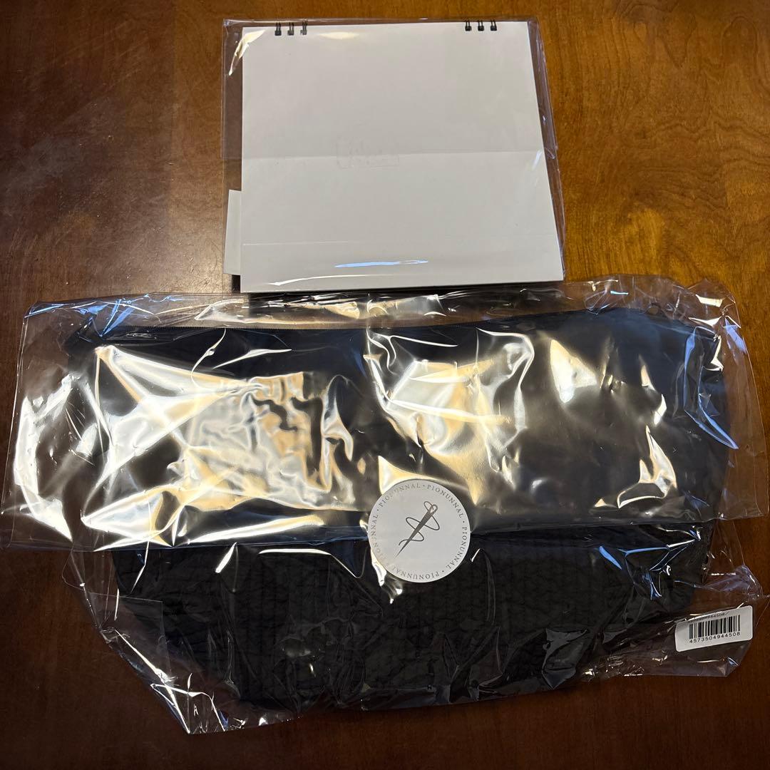 【新品未開封】ピオヌンナル×ノーコーヒー　ショルダーバック　ブラック