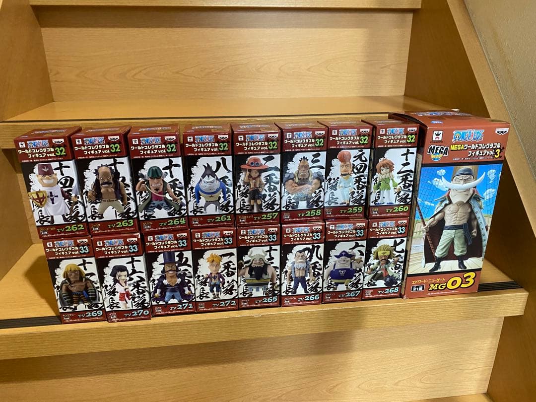 ワンピース コレクタブル vol.32 vol.33 白ひげ海賊団 32 33