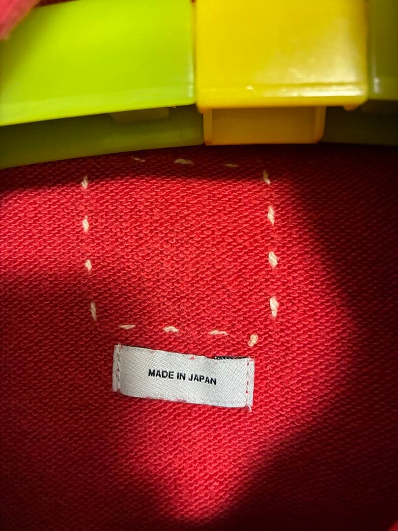 トップス visvim jumbo hoodie p.o. veggie dye red