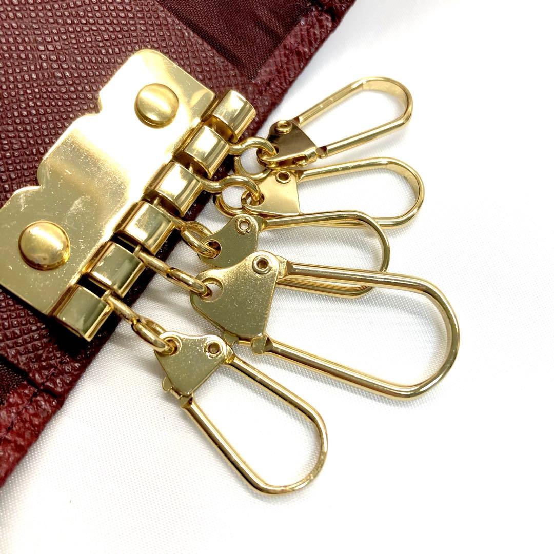 美品✨　BURBERRY バーバリー　キーケース 5連　チェック